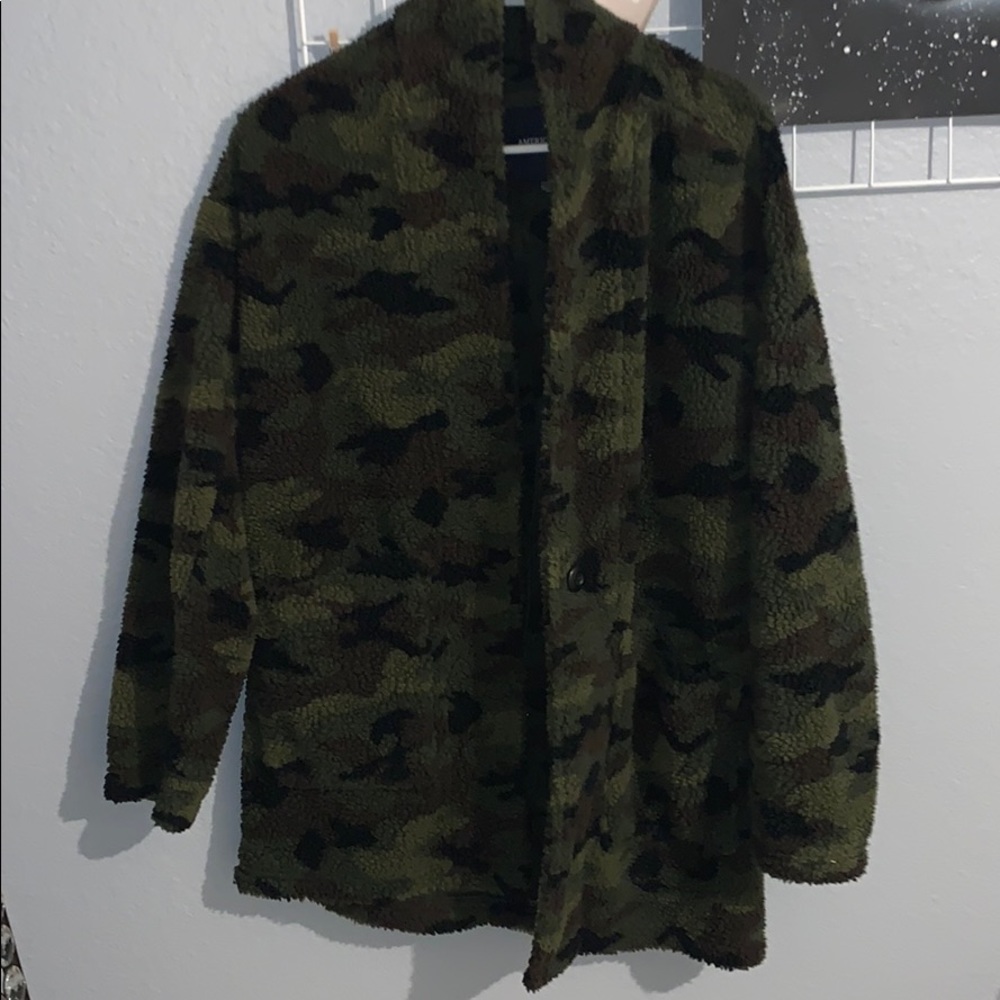 American Eagle Outfitters Camouflage Jacket